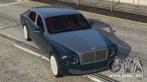 Bentley Mulsanne Pickled Bluewood