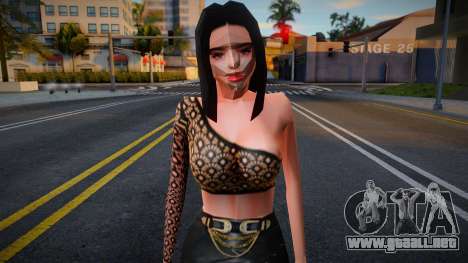 Girl Dress para GTA San Andreas