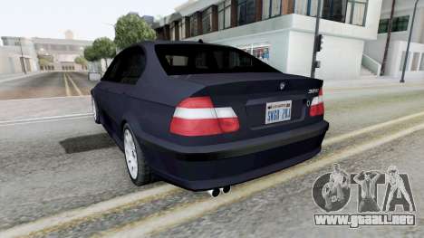 BMW 325i (E46) Arsenic para GTA San Andreas