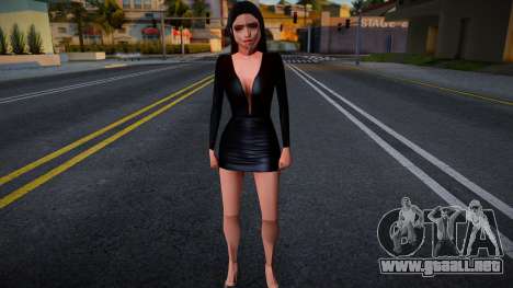 Girl Black Dress para GTA San Andreas