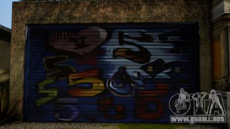 Grove CJ Garage Graffiti v5