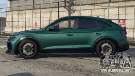 Audi Q5 Sportback Deep Jungle Green