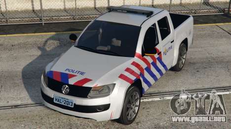 Volkswagen Amarok Dutch Police