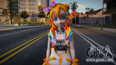 Honoka Love Live 2 para GTA San Andreas