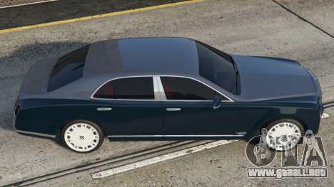 Bentley Mulsanne Pickled Bluewood