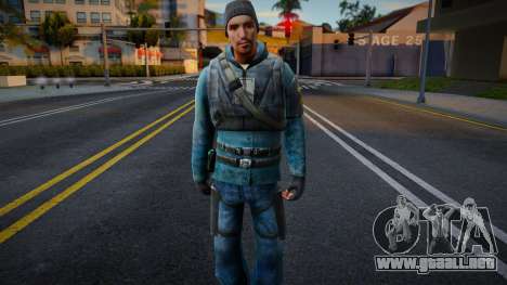 Half-Life 2 Rebels Male v7 para GTA San Andreas
