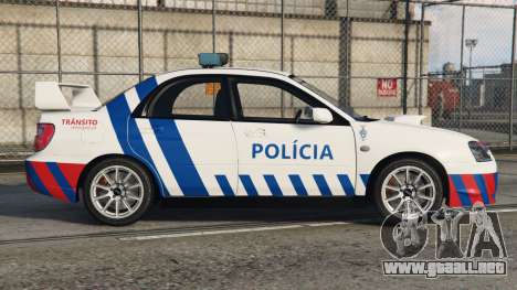 Subaru Impreza WRX STi Policia