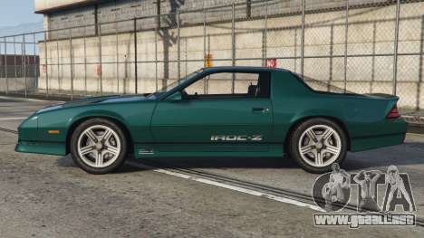 Chevrolet Camaro IROC-Z Deep Jungle Green