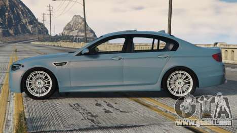 BMW M5 Hippie Blue