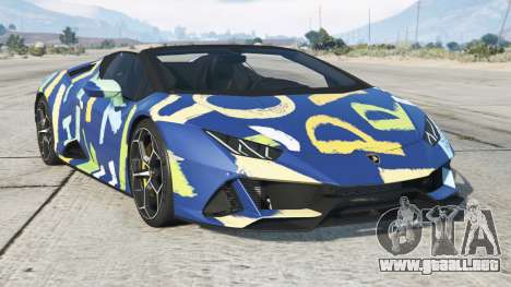 Lamborghini Huracan Evo Yale Blue