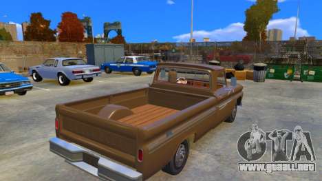 Chevrolet C-10 1966 Pick Up para GTA 4