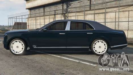 Bentley Mulsanne Pickled Bluewood