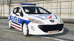 Peugeot 308 Police Nationale [Replace] para GTA 5