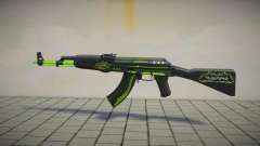 Gun Machine AK47 para GTA San Andreas