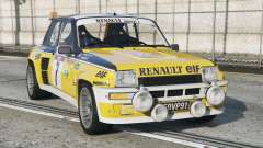 Renault 5 Turbo (822) para GTA 5