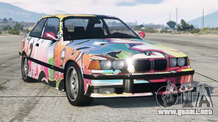 BMW M3 Coupe Very Light Tangelo para GTA 5