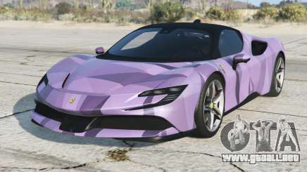 Ferrari SF90 Stradale Light Grayish Magenta para GTA 5