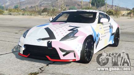 Nissan 370Z Nismo Aqua Squeeze para GTA 5