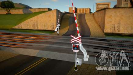 Railroad Crossing Mod Czech v9 para GTA San Andreas