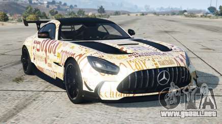 Mercedes-AMG GT Quarter Spanish White para GTA 5