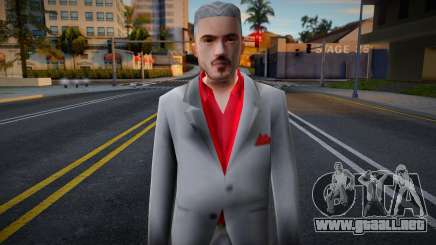 Rubia en chaqueta para GTA San Andreas