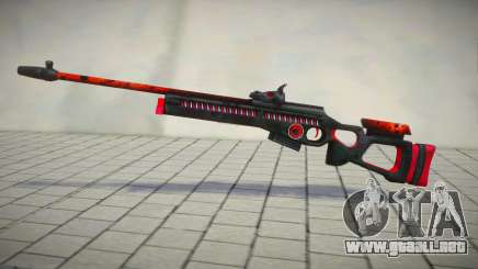 Red Cuntgun Toxic Dragon by sHePard para GTA San Andreas