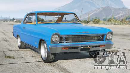 Chevrolet II Nova SS Hardtop Coupe Process Cyan [Add-On] para GTA 5