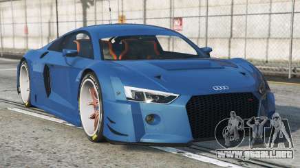 Audi R8 LMS Medium Electric Blue [Replace] para GTA 5