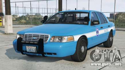 Ford Crown Victoria Police Rich Electric Blue [Replace] para GTA 5