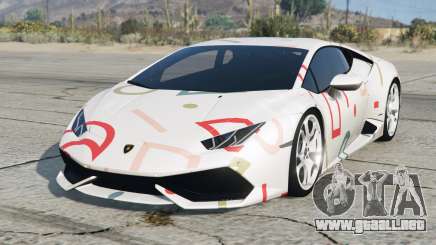 Lamborghini Huracan Beauty Bush para GTA 5