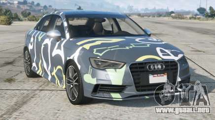 Audi A3 Sedan Paynes Grey para GTA 5