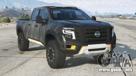 Nissan Titan Warrior Onyx para GTA 5