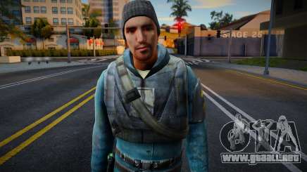 Half-Life 2 Rebels Male v7 para GTA San Andreas