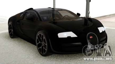 Bugatti Veyron GS Vitesse Black para GTA San Andreas