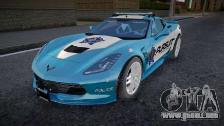 2017 Chevrolet Corvette Grand Sport Police para GTA San Andreas