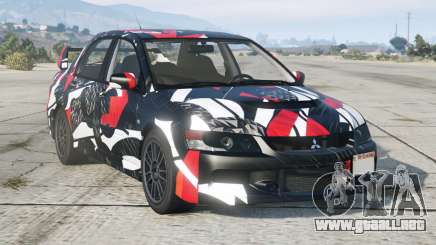 Mitsubishi Lancer Evolution IX MR Dark Gunmetal para GTA 5