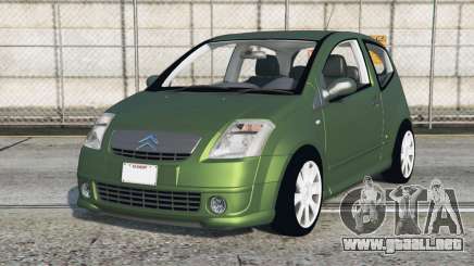 Citroen C2 Hippie Green [Add-On] para GTA 5