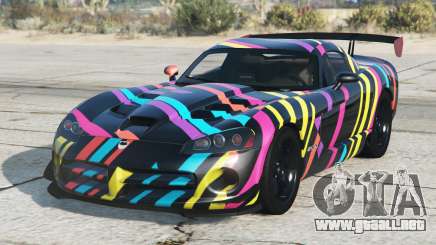 Dodge Viper SRT10 Firefly para GTA 5