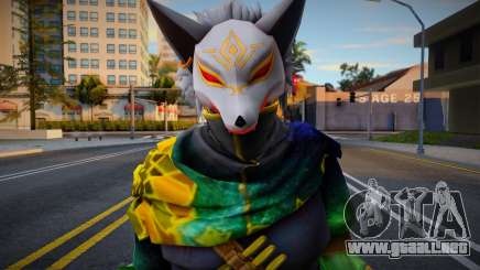 Skin De Zorrito Free Fire 1 para GTA San Andreas