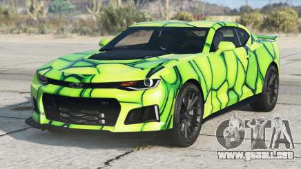 Chevrolet Camaro ZL1 Green Lizard para GTA 5