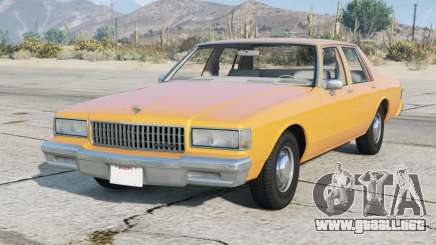 Chevrolet Caprice Saffron Mango [Add-On] para GTA 5