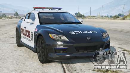 Mazda RX-8 Seacrest County Police [Add-On] para GTA 5