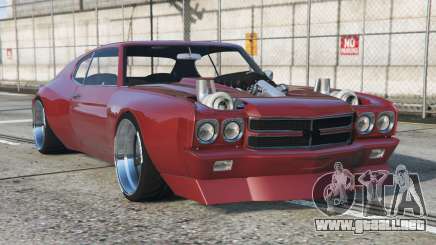 Chevrolet Chevelle SS Vivid Auburn [Replace] para GTA 5