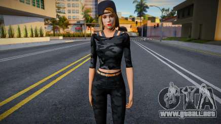 New Skin Female para GTA San Andreas