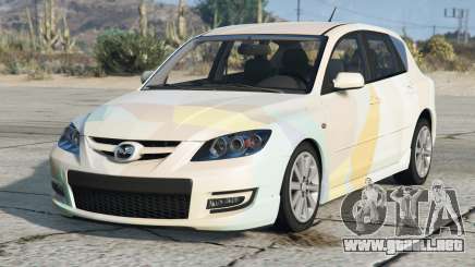 Mazdaspeed3 Stark White para GTA 5