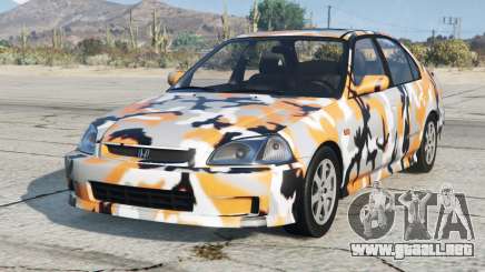 Honda Civic Sedan Gris De Perle para GTA 5