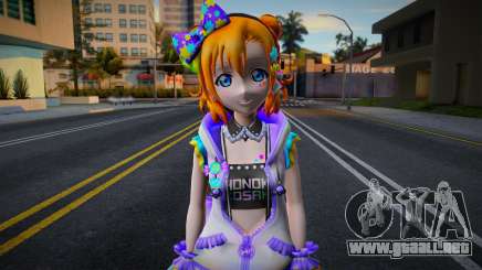 Honoka Love Live Recolor 2 para GTA San Andreas