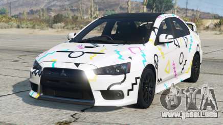 Mitsubishi Lancer Evolution X Desert Storm para GTA 5