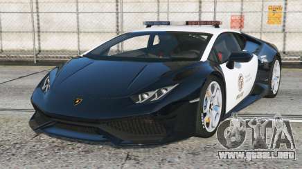 Lamborghini Huracan LAPD [Add-On] para GTA 5