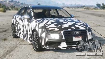 Audi A3 Sedan Dark Liver para GTA 5